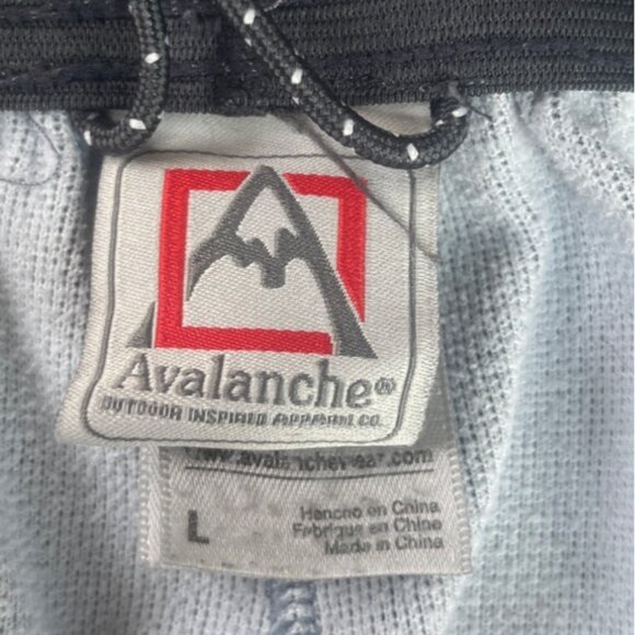 Avalanche Athletic Sweatpants Elastic Waist Fleece Lined Mens Large Gray - Picture 6 of 9